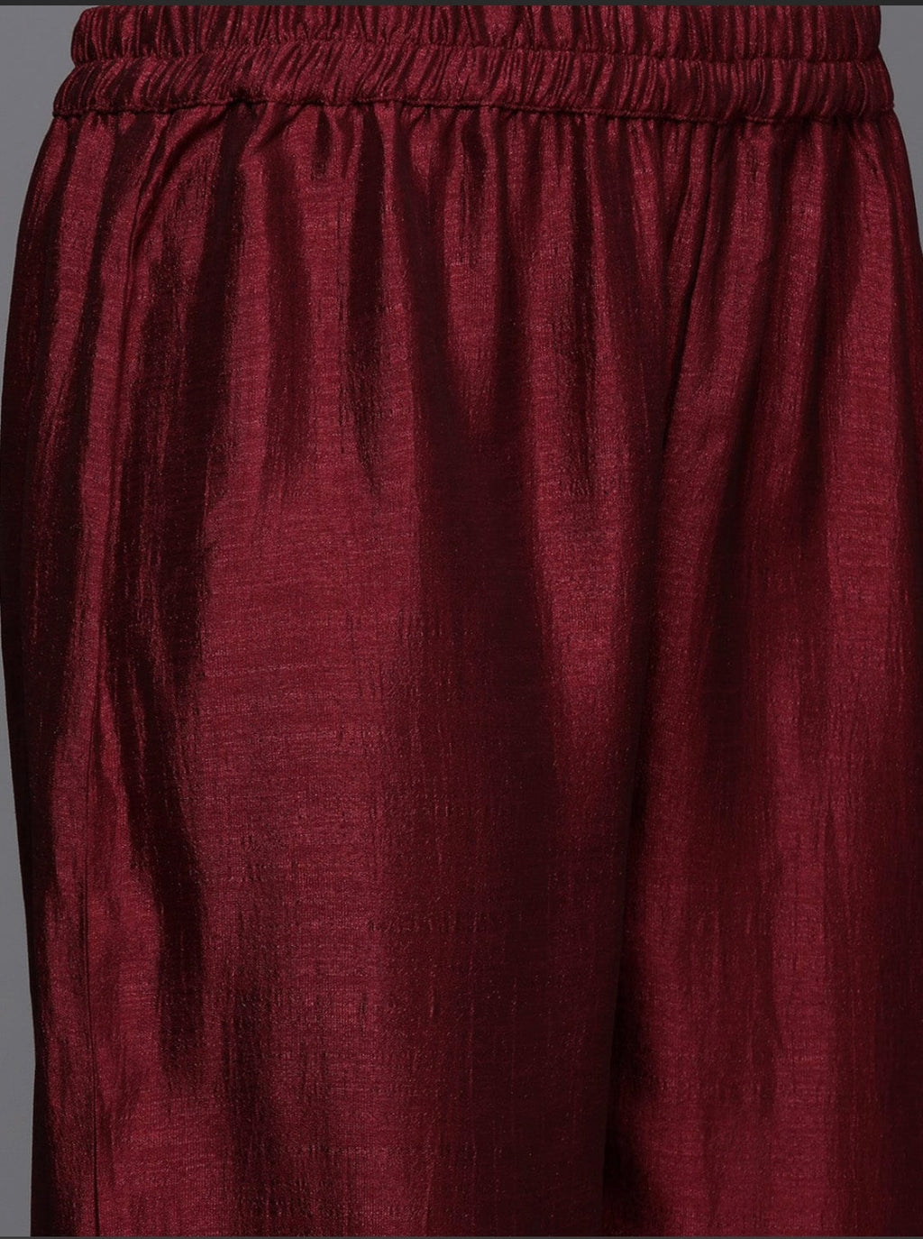 Embroidered Sequins Embellished Anarkali - Maroon & Gold
